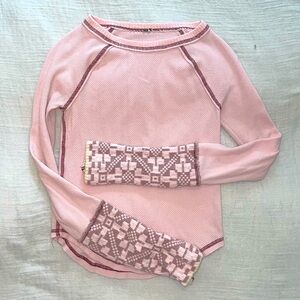 Free people long sleeve top